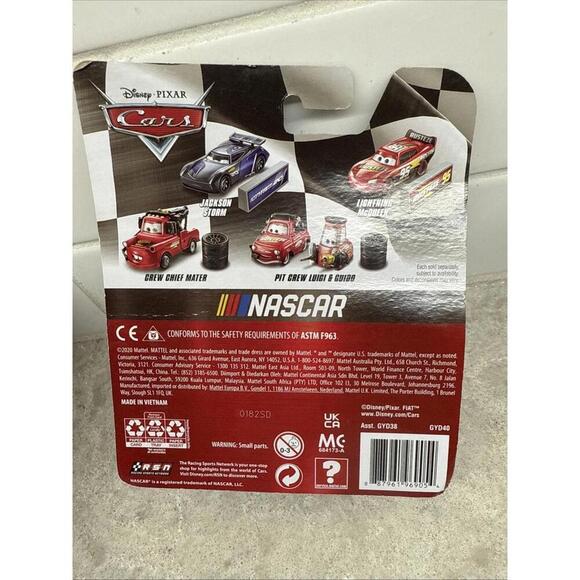 Lot of 4 Disney Pixar Cars 2020, 2022 NASCAR Diecast Cars. Brand New sealed pkg. - Picture 9 of 9